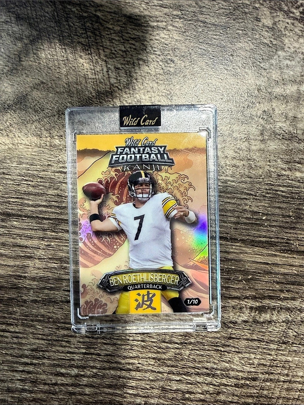 Wild Card Fantasy Football Fan Ben Roethlisberger Football Trading Cards
